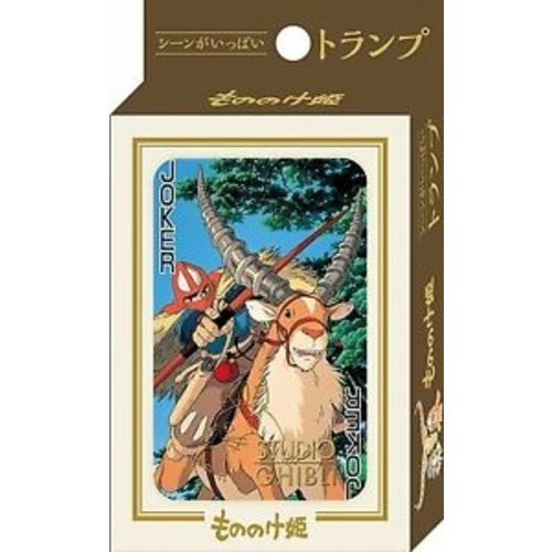 Studio Ghibli Princess Mononoke Playing Cards (54 cards)