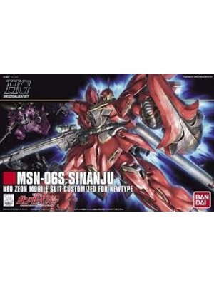 Bandai Gundam HGUC 1/144 Sinanju Model Kit 13 cm 116