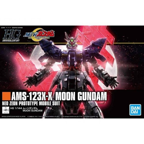 Bandai Gundam HGUC 1/144 Moon Gundam Model Kit 13cm 215 Bandai Gundam HGUC 1/144 Moon Gundam Model Kit 13cm 215