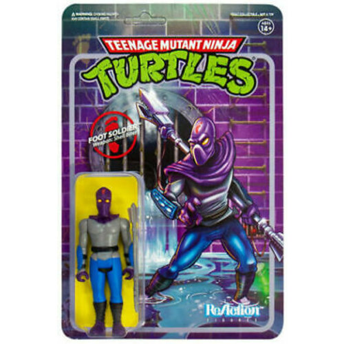Super7 TMNT Foot Soldier ReAction 3.75 inch Figure Super7 Super7 TMNT Foot Soldier ReAction 3.75 inch Figure Super7