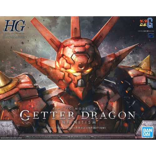GUNDAM - HG 1/144 Getter Dragon Infinitism Robo G - Model Kit GUNDAM - HG 1/144 Getter Dragon Infinitism Robo G - Model Kit