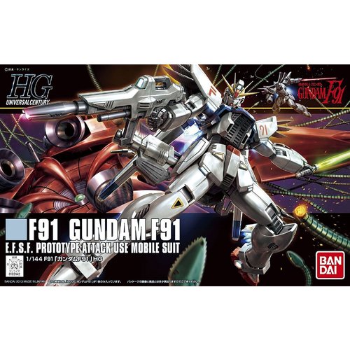Gundam HGUC 1/144 Gundam F91 Model Kit 13cm 167 Gundam HGUC 1/144 Gundam F91 Model Kit 13cm 167