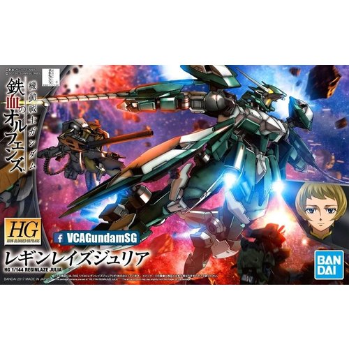 Bandai Gundam IBO HG 1/144 Reginraze Julia Model Kit 13cm 034
