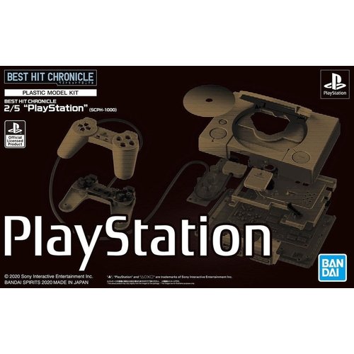 Bandai Sony Best Hit Chronicle Playstation (SCPH-1000) Model Kit Bandai Sony Best Hit Chronicle Playstation (SCPH-1000) Model Kit