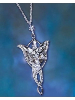 The Noble Collection Lord of the Ring Arwen Evenstar Pendant (Pendant Only) Noble Collection