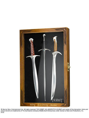 The Noble Collection The Hobbit Letter Opener Set Noble Collection
