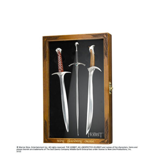 The Noble Collection The Hobbit Letter Opener Set Noble Collection