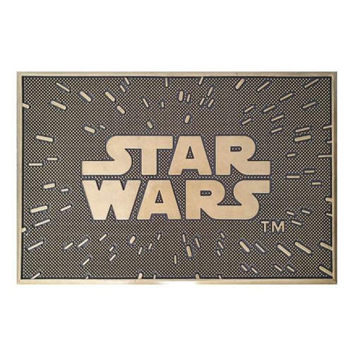 Pyramid Star Wars Logo Rubber Doormat 40x60