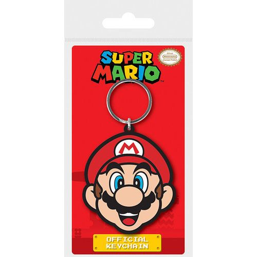 Super Mario Rubber Keychain Super Mario Rubber Keychain
