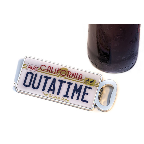 Back to the Future Outatime Magnetic Bottle Opener