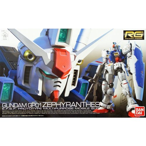 Bandai Gundam RG 1/144 GP01 Zephyranthes Model Kit Bandai Gundam RG 1/144 GP01 Zephyranthes Model Kit