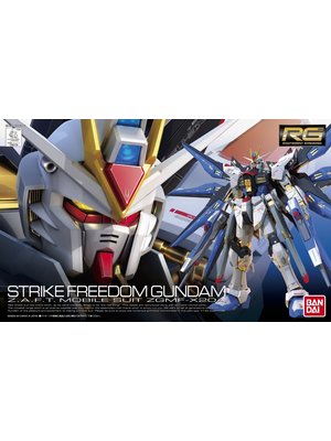 Bandai Gundam RG ZGMF-X20A Strike Freedom Model Kit 13cm