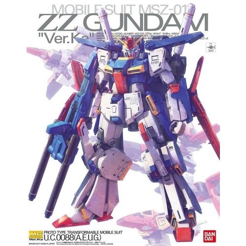 Bandai Gundam MG 1/100 ZZ Gundam Ver. Ka (Campaign) Model Kit