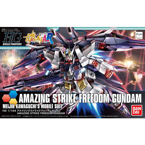 Bandai Gundam HG 1/144 Amazing Strike Freedom Model Kit 053 Bandai Gundam HG 1/144 Amazing Strike Freedom Model Kit 053