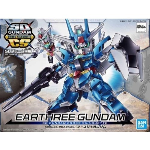 Bandai Gundam SD Cross Silhouette Earthree Gundam Model Kit 15 Bandai Gundam SD Cross Silhouette Earthree Gundam Model Kit 15