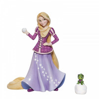 Disney Showcase Collection Holiday Rapunzel with Pascal Figurine