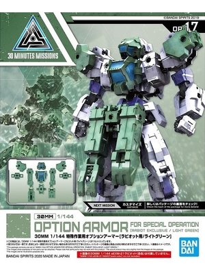 Bandai Gundam 30mm Option Armor 17 For Special Op Detail Set Model Kit