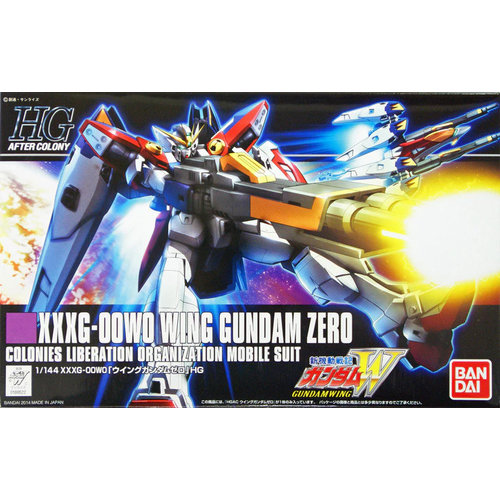 Bandai Gundam HGAC 1/144 XXXG-000W0 Wing Gundam Zero Model Kit 13cm 174