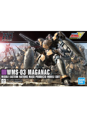 Bandai Gundam HGAC 1/144 Gundam Wing WMS-03 Maganac Model Kit 223