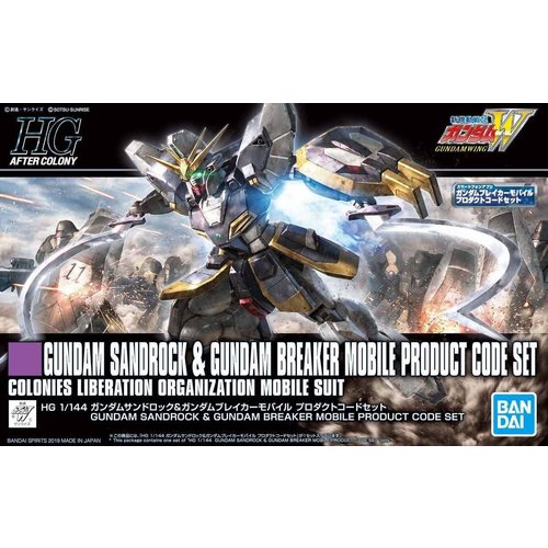 Bandai Gundam HG 1/144 Gundam Wing XXXG-01SR Gundam Sandrock Model Kit 228
