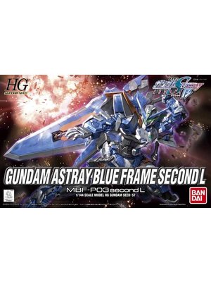 Bandai Gundam HG 1/144 Gundam Seed Astray Blue Frame SecondL Model Kit 57