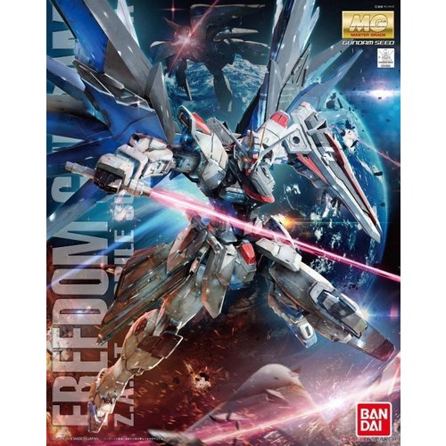 Bandai Gundam MG Freedom Gundam Z.A.F.T Mobile Suit ZGMF-X10A Ver 2.0 1/100 Model Kit