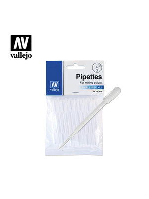 Vallejo Gundam Tools Pipettes 1ml set of 12 Vallejo