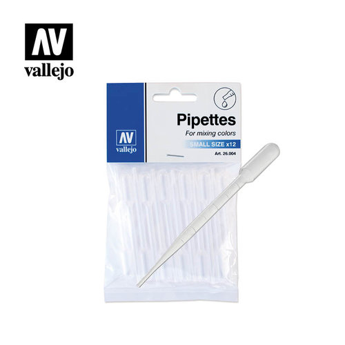 Vallejo Gundam Tools Pipettes 1ml set of 12 Vallejo Vallejo Gundam Tools Pipettes 1ml set of 12 Vallejo