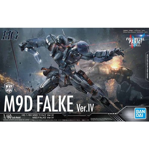 Bandai Full Metal Panic HG 1/60 M9D FalkeVer. IV Model Kit Bandai Full Metal Panic HG 1/60 M9D FalkeVer. IV Model Kit