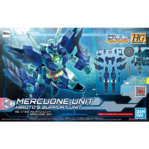 Bandai Gundam HG BD:R 1/144 Mercuone Unit Hiroto's Support Model Kit 017