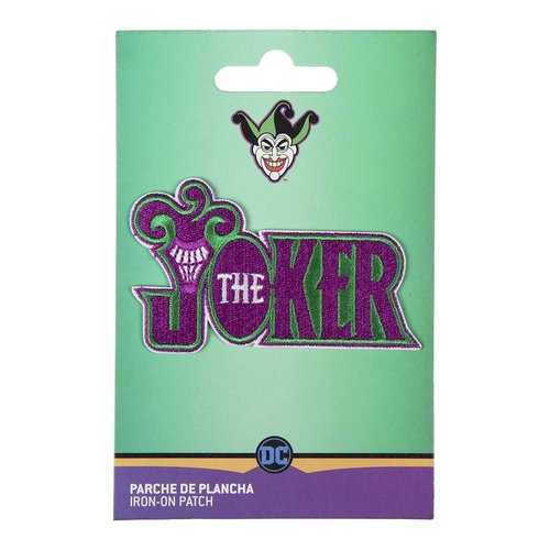 DC Comics The Joker Iron On Patch DC Comics The Joker Iron On Patch