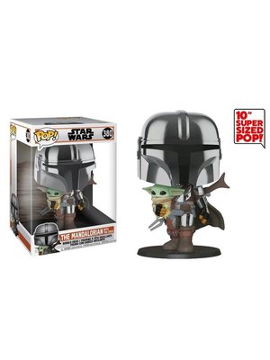 Funko Funko POP! Star Wars 380 The Mandalorian with the Child 25cm