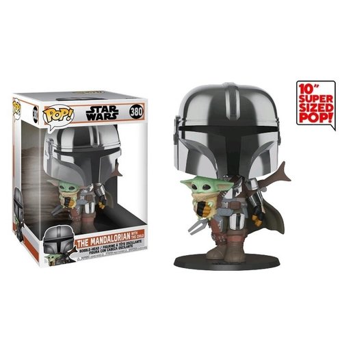Funko Funko POP! Star Wars 380 The Mandalorian with the Child 25cm