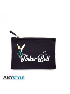 Abystyle Disney Tinker Bell Make Up Bag Navy 22x16cm