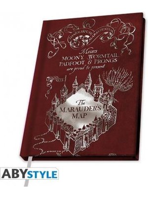 Abystyle Harry Potter Maraurders Map Notebook A5