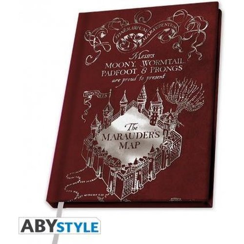 Abystyle Harry Potter Maraurders Map Notebook A5