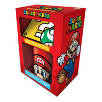 Nintendo Mario Gift Set Mug / Coaster / Keychain