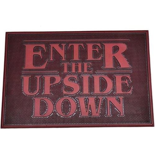 Stranger Things Enter the Upside Down Rubber Doormat 40x60 Stranger Things Enter the Upside Down Rubber Doormat 40x60