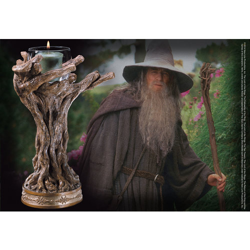 The Noble Collection Lord Of The Rings The Staff of Gandalf Votive Candle Holder Noble Collection