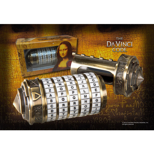 The Noble Collection The Da Vinci Code Mini Cryptex Replica Noble Collection