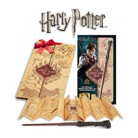 Harry Potter Gift Set Harry's Wand & Marauders Map Noble Collection