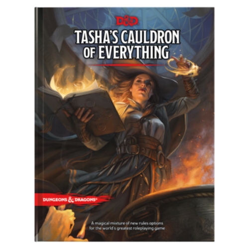Dungeons & Dragons Tasha's Cauldron of Evereything Book D&D Dungeons & Dragons Tasha's Cauldron of Evereything Book D&D
