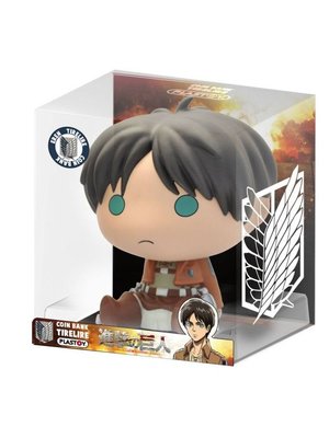 Plastoy Attack on Titan Chibi Eren Coin Bank