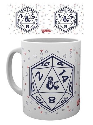 GB Eye Dungeons & Dragons D20 Mug 315ml D&D