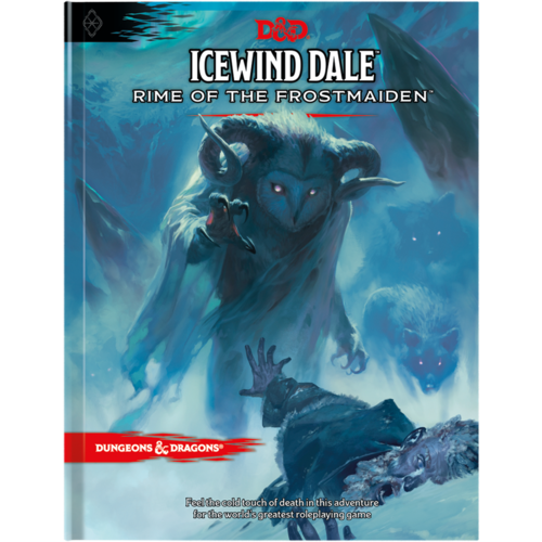 Dungeons And Dragons Icewind Dale Rime of the Frostmaiden Book D&D Dungeons And Dragons Icewind Dale Rime of the Frostmaiden Book D&D