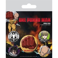 One Punch Man Button Badge Pack