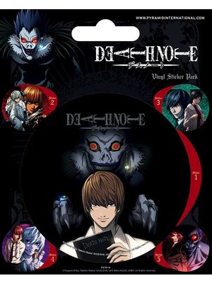 Pyramid Deathnote Vinyl Sticker Pack