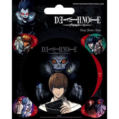 Pyramid Deathnote Vinyl Sticker Pack