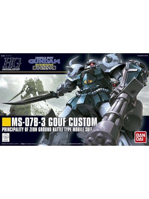 Bandai Gundam HGUC MS-07B-3 Gouf Custom Model Kit 1/144