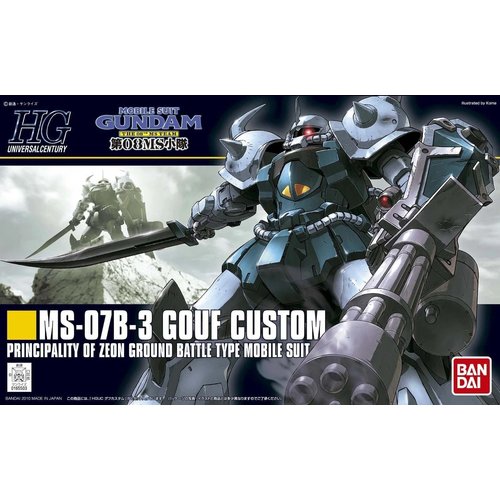 Bandai Gundam HGUC MS-07B-3 Gouf Custom Model Kit 1/144